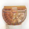 Picture of Bamboo Basket bag, natural,large.