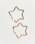 Picture of Star earrings, gold, small