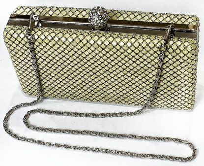 Picture of Mesh clutch, cream