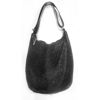 Mesh bag, black, large.