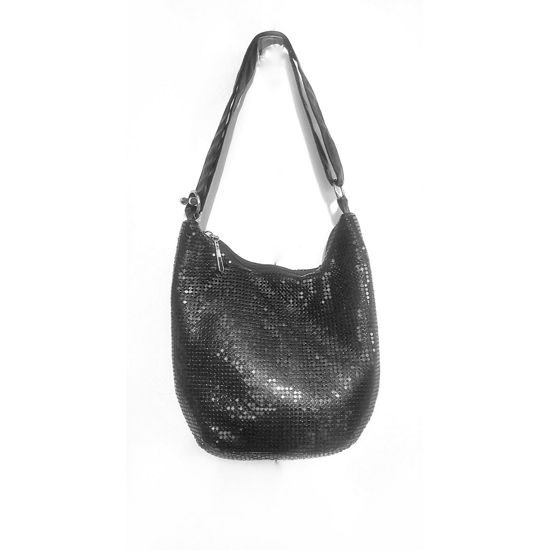 Mesh bag, black, small 