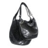 Mesh bag, black, small 