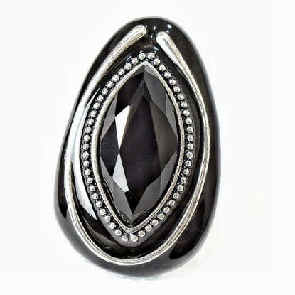 Egyptian Black adjustable ring 